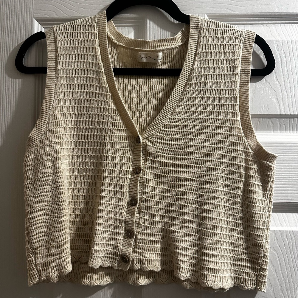 Rylee + Cru Cream Skirt Set
